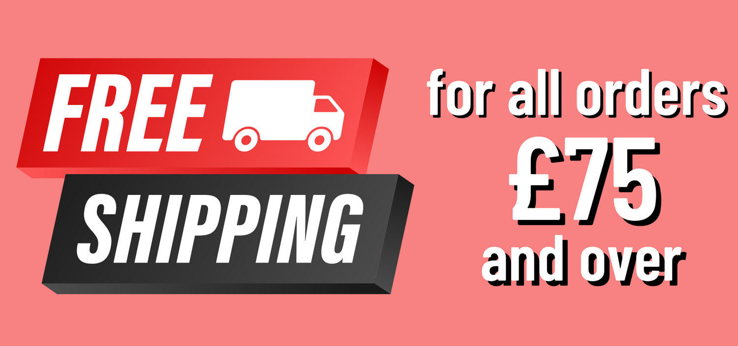 Free Delivery £75 and over